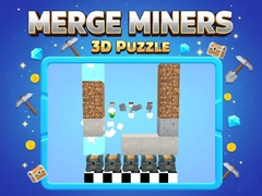 Jwèt Merge Miners 3D Puzzle