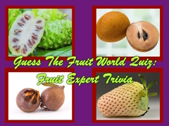 Jwèt Guess The Fruit World Quiz: Fruit Expert Trivia