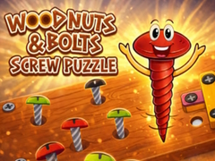 Jwèt Wood Nuts and Bolts Screw Puzzle