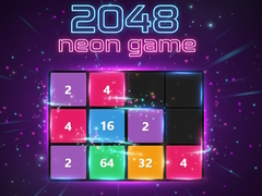 Jwèt 2048 neon game