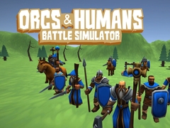 Jwèt Orcs & Humans Battle Simulator