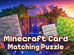 Jwèt Minecraft Card Matching Puzzle
