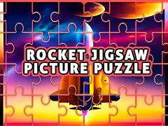 Jwèt Rocket Jigsaw Picture Puzzle