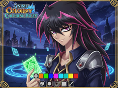 Jwèt Anime Boy Coloring Pages