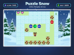 Jwèt Puzzle Snow