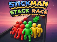 Jwèt Stickman Stack Race