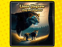 Jwèt Lions Jigsaw Jigsaw