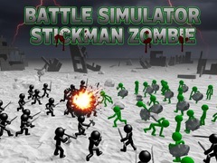 Jwèt Battle Simulator Stickman Zombie