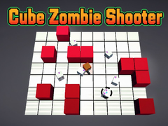 Jwèt Cube Zombie Shooter