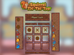 Jwèt Squirrel Tic Tac Toe