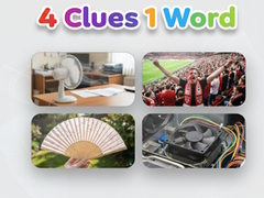 Jwèt 4 Clues 1 Word