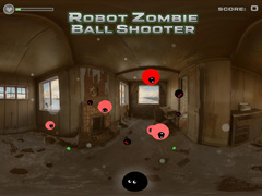 Jwèt Robot Zombie Ball Shooter