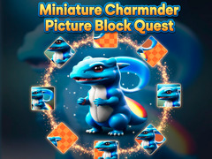 Jwèt Miniature Charmander Picture Block Quest