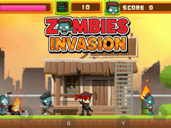 Jwèt Zombies Invasion