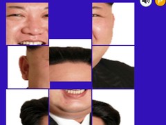 Jwèt Kim Jong Un Tile Puzzle