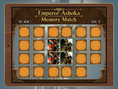 Jwèt Emperor Ashoka Memory Match