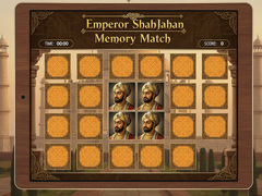 Jwèt Emperor Shah Jahan Memory Match
