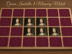 Jwèt Queen Isabella I Memory Match
