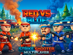 Jwèt Red vs Blue. Strike Shooter Multiplayer