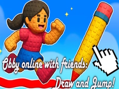 Jwèt Obby online with friends: Draw and Jump!