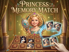 Jwèt Princess Memory Match