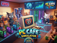 Jwèt PC Cafe Simulator 3D