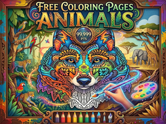 Jwèt Free Coloring Pages Animals