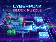 Jwèt Cyberpunk Block Puzzle