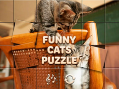 Jwèt Funny Cats Puzzle