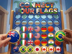 Jwèt Connect Four Flags