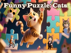 Jwèt Funny Puzzle: Cats