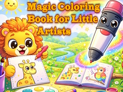 Jwèt Magic Coloring Book for Little Artists