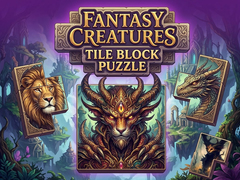 Jwèt Fantasy Creatures Tile Block Puzzle