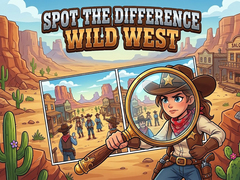 Jwèt Spot the Difference: Wild West