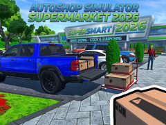 Jwèt AutoShop Simulator: Supermarket 2026