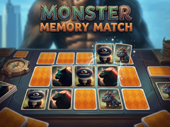 Jwèt Monster Memory Match