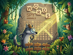 Jwèt Words Spy. Animals