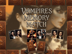 Jwèt Vampires Memory Match