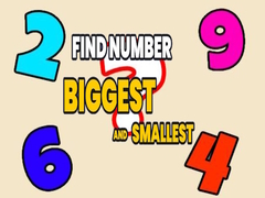 Jwèt Find Number Biggest and Smallest