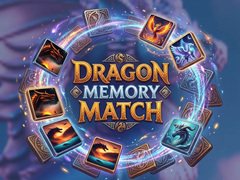Jwèt Dragon Memory Match
