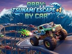 Jwèt Obby: Tsunami Escape +1 by Car