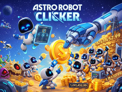 Jwèt Astro Robot Clicker