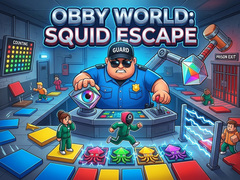 Jwèt Obby World Squid Escape