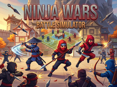 Jwèt Ninja Wars: Battle Simulator
