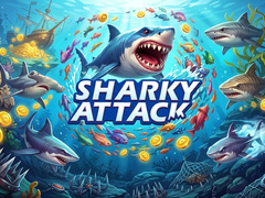 Jwèt Sharky Attack