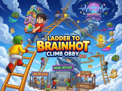 Jwèt Ladder to Brainhot: Climb Obby