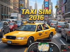 Jwèt Taxi Sim 2016
