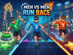 Jwèt Men vs Men Run Race