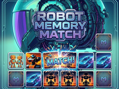 Jwèt Robot Memory Match