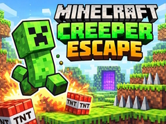 Jwèt Minecraft Creeper Escape